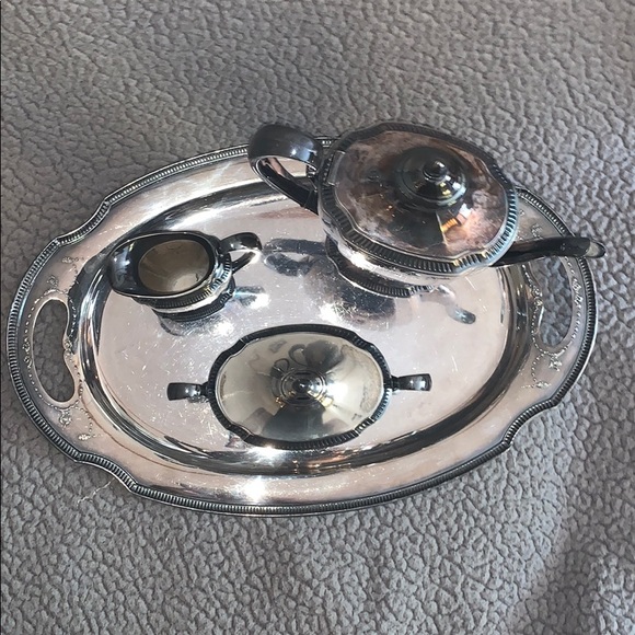 Community Plate Tea set - Picture 3 of 3